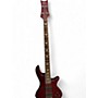 Used Schecter Guitar Research Used Schecter Guitar Research Stiletto Extreme 4 String Flat Red Electric Bass Guitar Flat Red