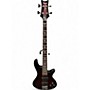 Used Schecter Guitar Research Stiletto Extreme 4 String Trans Red Electric Bass Guitar Trans Red