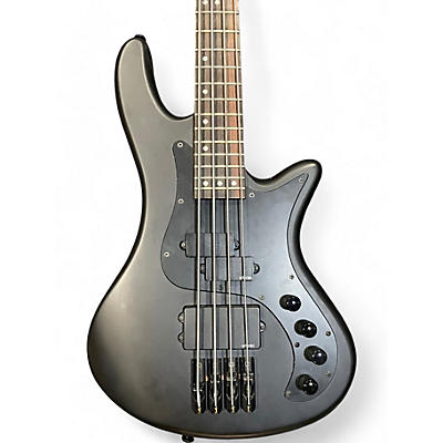 Schecter Guitar Research Used Schecter Guitar Research Stiletto Stealth 4 Black Electric Bass Guitar