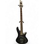 Used Schecter Guitar Research Stiletto Stealth 4 Black Electric Bass Guitar Black