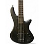 Used Schecter Guitar Research Stiletto Stealth Satin Black Electric Bass Guitar Satin Black