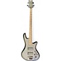 Used Schecter Guitar Research Stiletto Studio 4 Satin See-Thru Black Electric Bass Guitar Satin See-Thru Black