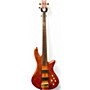 Used Schecter Guitar Research Used Schecter Guitar Research Stiletto Studio 4 String Fretless Satin Honey Electric Bass Guitar Satin Honey