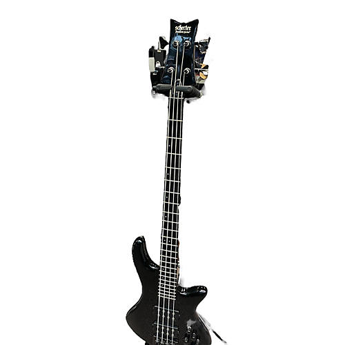 Schecter Guitar Research Used Schecter Guitar Research Stiletto Studio 4 String Trans Black Electric Bass Guitar Trans Black