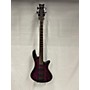 Used Schecter Guitar Research Used Schecter Guitar Research Stiletto Studio 4 Trans Purple Electric Bass Guitar Trans Purple