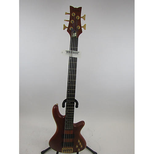 Schecter Guitar Research Used Schecter Guitar Research Stiletto Studio 5 String Natural Electric Bass Guitar Natural