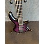 Used Schecter Guitar Research Used Schecter Guitar Research Stiletto Studio 5 String Purple Electric Bass Guitar Purple