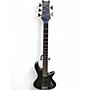 Used Schecter Guitar Research Stiletto Studio 5 String black Electric Bass Guitar black