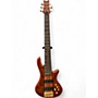 Used Schecter Guitar Research Stiletto Studio 6 String Natural Electric Bass Guitar Natural