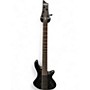 Used Schecter Guitar Research Stilleto Stealth Black Electric Bass Guitar Black