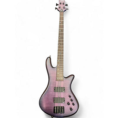 Schecter Guitar Research Used Schecter Guitar Research Studio-4 Purple Electric Bass Guitar