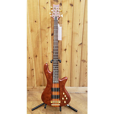 Schecter Guitar Research Used Schecter Guitar Research Studio 8 Natural Electric Bass Guitar