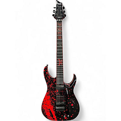 Used Schecter Guitar Research Sullivan King Banshee-6 FR-S Obsidian Blood Solid Body Electric Guitar