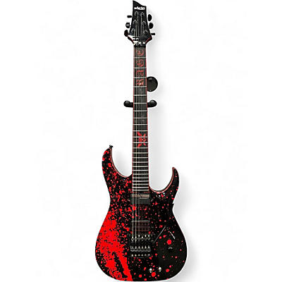 Used Schecter Guitar Research Sullivan King Banshee-6 FR-S Obsidian Blood Solid Body Electric Guitar