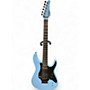 Used Schecter Guitar Research Sun Valley  Blue Solid Body Electric Guitar Blue