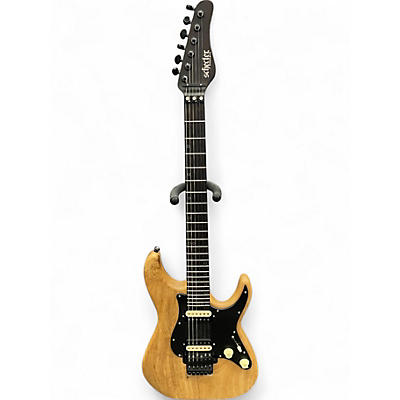 Used Schecter Guitar Research Sun Valley  Natural Solid Body Electric Guitar