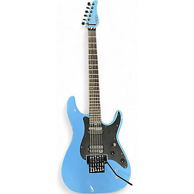 Schecter Guitar Research Used Schecter Guitar Research Sun Valley SS Blue Solid Body Electric Guitar