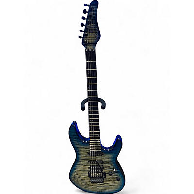 Used Schecter Guitar Research Sun Valley SS FR III Sky Burst Solid Body Electric Guitar