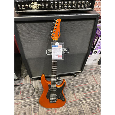 Schecter Guitar Research Used Schecter Guitar Research Sun Valley Shredder Metallic Orange Solid Body Electric Guitar