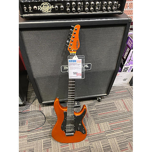 Schecter Guitar Research Used Schecter Guitar Research Sun Valley Shredder Metallic Orange Solid Body Electric Guitar Metallic Orange