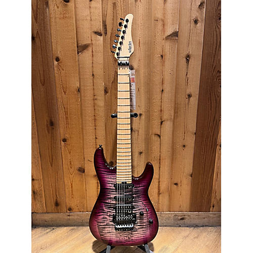 Schecter Guitar Research Used Schecter Guitar Research Sun Valley Super Shredder 7 III FR Aurora Burst Solid Body Electric Guitar Aurora Burst