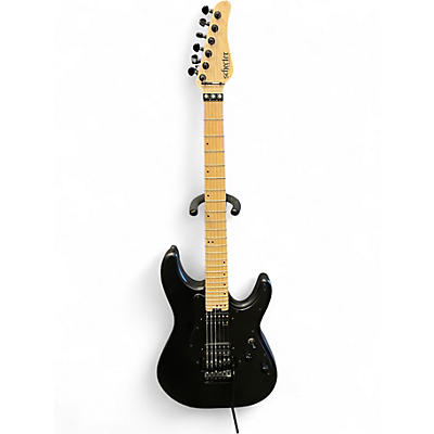 Used Schecter Guitar Research Sun Valley Super Shredder Black Solid Body Electric Guitar