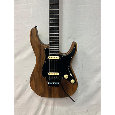 Schecter Guitar Research Used Schecter Guitar Research Sun Valley Super Shredder Exotic Black Limba Solid Body Electric Guitar