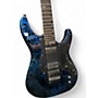 Used Schecter Guitar Research Sun Valley Super Shredder FR 6 Blue Reign Solid Body Electric Guitar Blue Reign