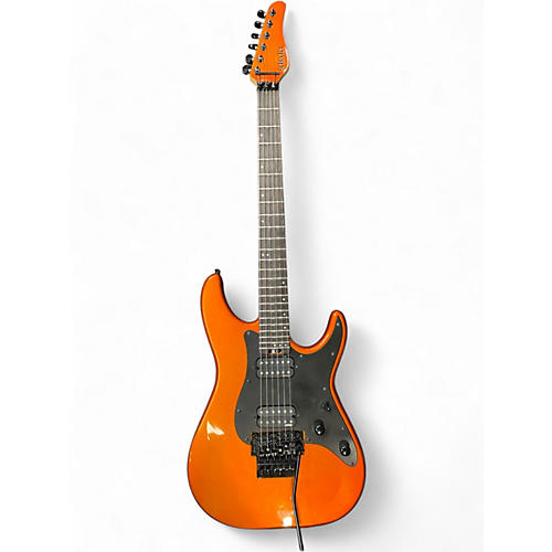 Used Schecter Guitar Research Sun Valley Super Shredder FR Lambo Orange Solid Body Electric Guitar Lambo Orange