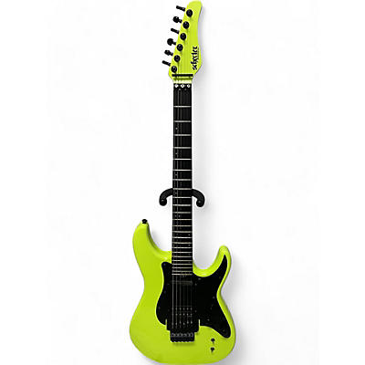 Schecter Guitar Research Used Schecter Guitar Research Sun Valley Super Shredder FR-S Birch Green Solid Body Electric Guitar