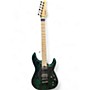 Used Schecter Guitar Research Sun Valley Super Shredder FR S Sustainiac Green Reign Solid Body Electric Guitar Green Reign