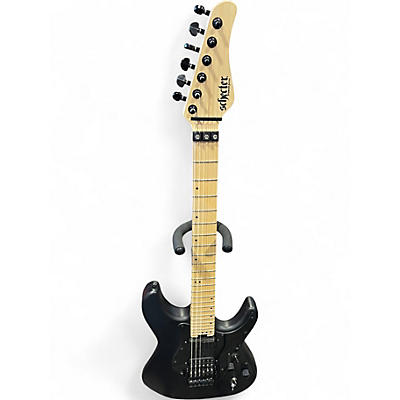Used Schecter Guitar Research Sun Valley Super Shredder FR Satin Black Solid Body Electric Guitar