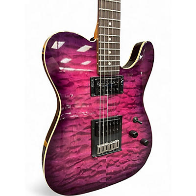 Used Schecter Guitar Research Sun Valley Super Shredder FR Seafoam Green Solid Body Electric Guitar