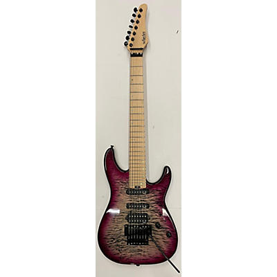 Schecter Guitar Research Used Schecter Guitar Research Sun Valley Super Shredder III 7 FR AURORA BURST Solid Body Electric Guitar