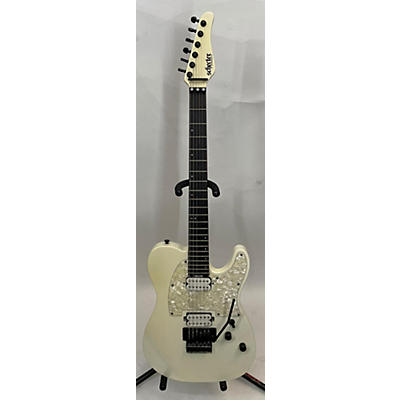 Schecter Guitar Research Used Schecter Guitar Research Sun Valley Super Shredder PT FR Metallic White Solid Body Electric Guitar