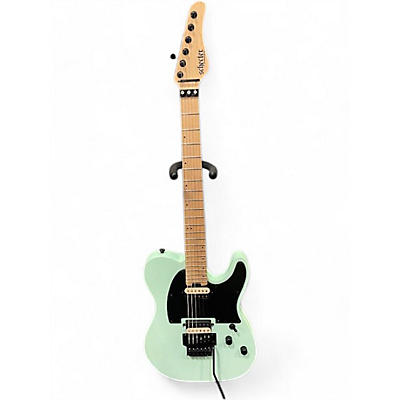 Schecter Guitar Research Used Schecter Guitar Research Sun Valley Super Shredder PT FR Seafoam Green Solid Body Electric Guitar