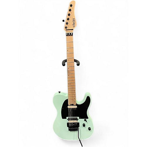 Schecter Guitar Research Used Schecter Guitar Research Sun Valley Super Shredder PT FR Seafoam Green Solid Body Electric Guitar Seafoam Green