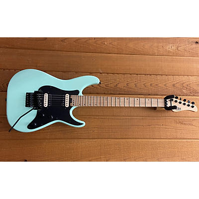 Schecter Guitar Research Used Schecter Guitar Research Sun Valley Super Shredder Sea Foam Green Solid Body Electric Guitar