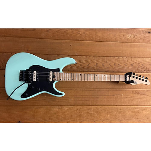 Schecter Guitar Research Used Schecter Guitar Research Sun Valley Super Shredder Sea Foam Green Solid Body Electric Guitar Sea Foam Green