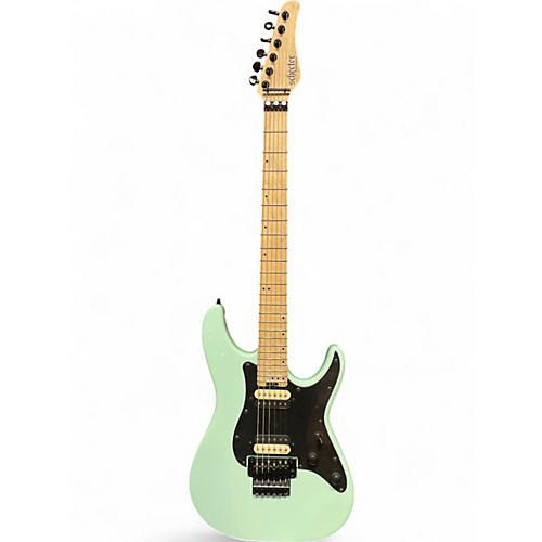 Used Schecter Guitar Research Sun Valley Super Shredder Seafoam Green Solid Body Electric Guitar Seafoam Green