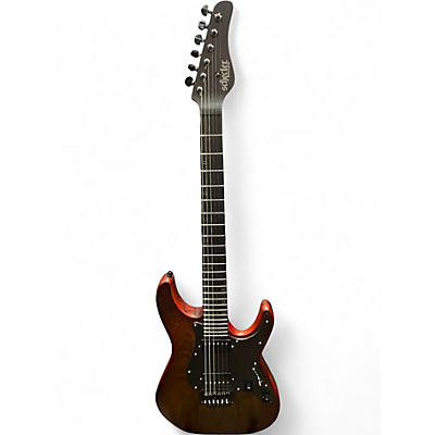 Used Schecter Guitar Research Sun Valley Super Shredder red ziricote Solid Body Electric Guitar
