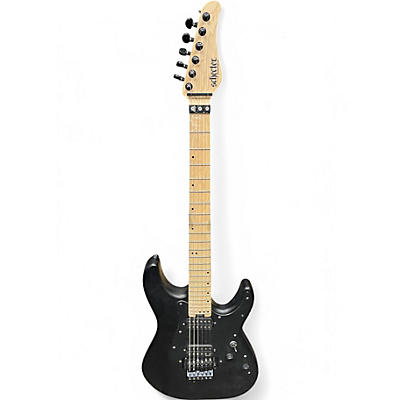 Used Schecter Guitar Research Sun Valley super shredder Black Solid Body Electric Guitar