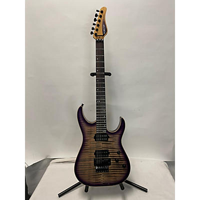 Schecter Guitar Research Used Schecter Guitar Research Sunset-24 6FR VIOLET ICE Solid Body Electric Guitar