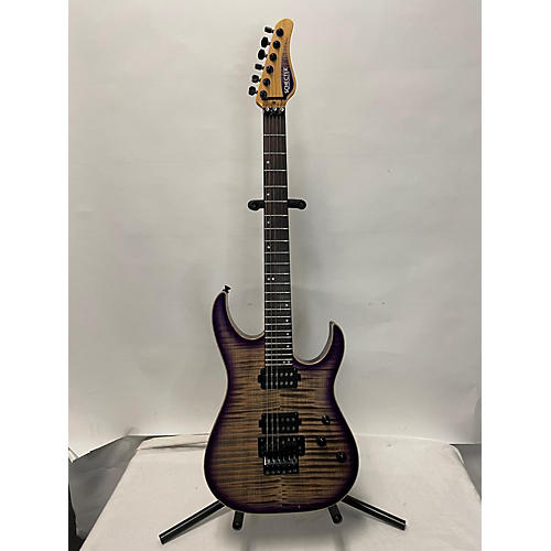 Schecter Guitar Research Used Schecter Guitar Research Sunset-24 6FR VIOLET ICE Solid Body Electric Guitar VIOLET ICE