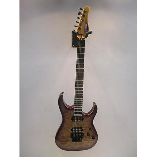 Schecter Guitar Research Used Schecter Guitar Research Sunset-24 FR Violet Ice Solid Body Electric Guitar Violet Ice