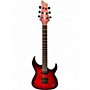 Used Schecter Guitar Research Sunset 6 Extreme Scarlet Burst Solid Body Electric Guitar Scarlet Burst