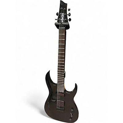 Used Schecter Guitar Research Sunset-6 Triad Black Solid Body Electric Guitar