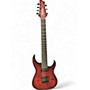 Used Schecter Guitar Research Sunset-7 Extreme Scarlet Burst Solid Body Electric Guitar Scarlet Burst