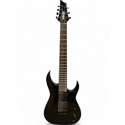 Schecter Guitar Research Used Schecter Guitar Research Sunset 7-String Triad Black Solid Body Electric Guitar