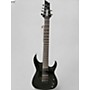 Used Schecter Guitar Research Sunset 7 String Triad black gloss Solid Body Electric Guitar black gloss